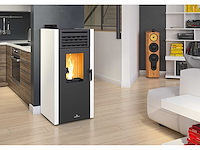 Pelletkachel - bronpi - adel - vrijstaand zwart - afbeelding 3 van  4