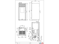 Pelletkachel - bronpi - adel - vrijstaand zwart - afbeelding 4 van  4