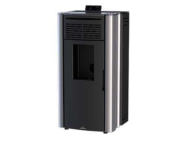 Pelletkachel - bronpi - coral -grijs - afbeelding 1 van  2