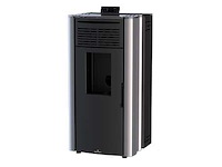 Pelletkachel - bronpi - coral -grijs - afbeelding 1 van  2