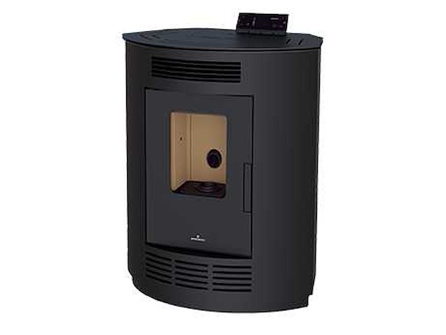 Pelletkachel - bronpi - nina - zwart - afbeelding 1 van  3