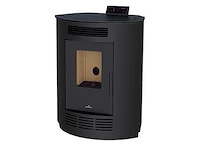 Pelletkachel - bronpi - nina - zwart - afbeelding 1 van  3