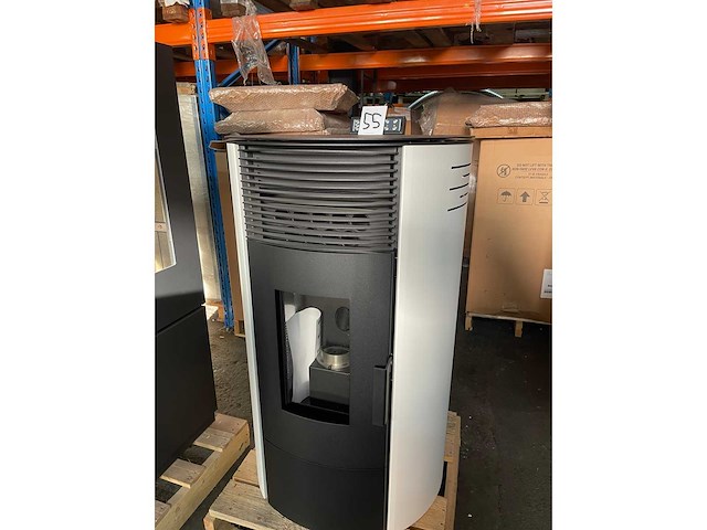 Pelletkachel esperia, eser 14 wit, wit - afbeelding 1 van  6
