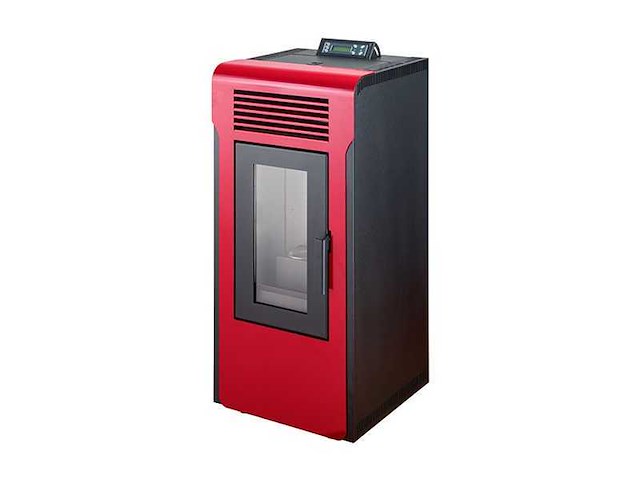 Pelletkachel extra stove, eses11 bordeaux - vrijstaand - afbeelding 3 van  3