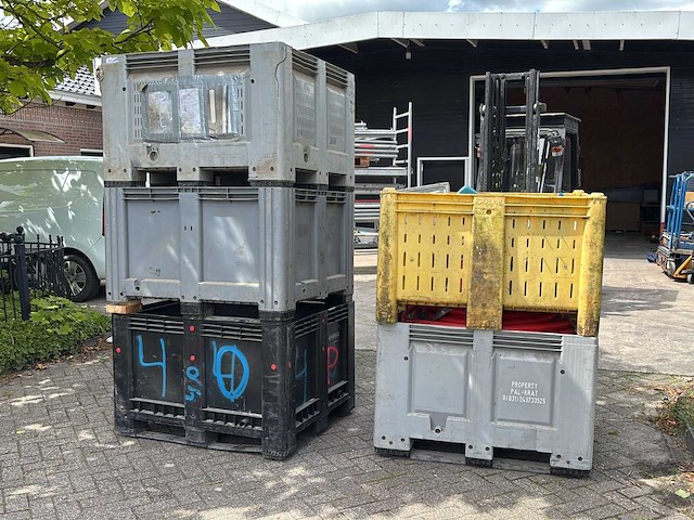 Pelletkisten inclusief inhoud (5x) - afbeelding 1 van  7