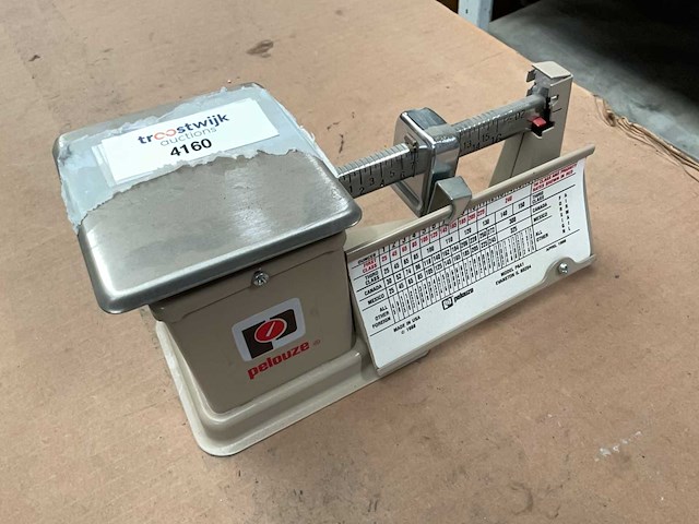 Pelouze paa1 weegschaal - afbeelding 3 van  4