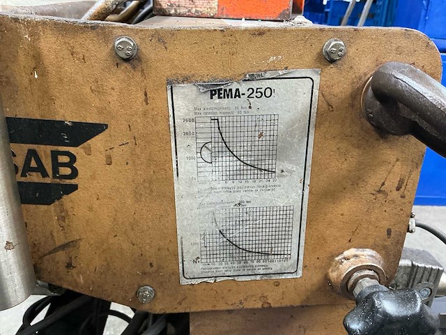 Pema - 250h - laspositioneerder (250 kg capaciteit) - afbeelding 10 van  12