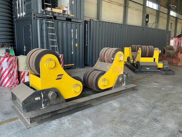 Pema / esab 80 t zelfinstellende lasrolstelling – 80 ton – 6,6 kw - afbeelding 24 van  40