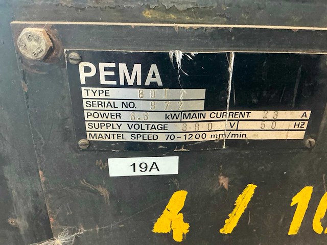 Pema / esab 80 t zelfinstellende lasrolstelling – 80 ton – 6,6 kw - afbeelding 35 van  40
