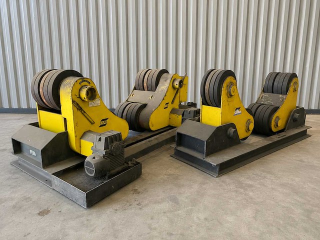 Pema / esab 80 t zelfinstellende lasrolstelling – 80 ton – 6,6 kw - afbeelding 1 van  23