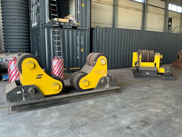 Pema / esab 80 t zelfinstellende lasrolstelling – 80 ton – 6,6 kw - afbeelding 16 van  23