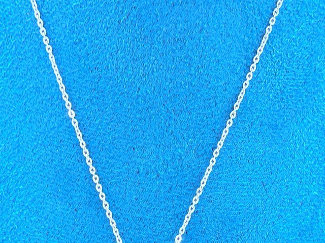 Pendant collier met blauwe akoya parel - afbeelding 4 van  6