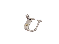Pendant staal met .750 goud. - afbeelding 2 van  3
