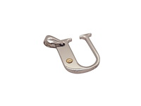 Pendant staal met .750 goud. - afbeelding 3 van  3