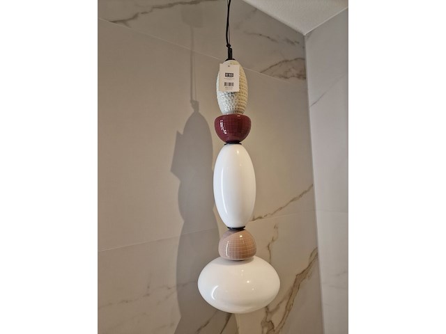 Pendantlamp, by-boo, garca vertical, wit, 2026 - afbeelding 1 van  5