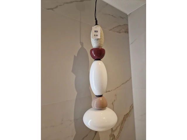 Pendantlamp, by-boo, garca vertical, wit, 2026 - afbeelding 1 van  5