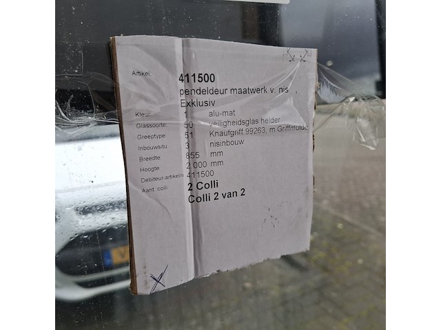 Pendeldeur, hsk, exklusiv - afbeelding 3 van  3