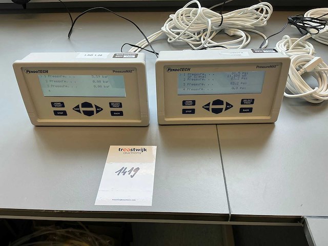 Pendotech pressuremat 3a bio processing sensor monitor (2x) - afbeelding 3 van  10