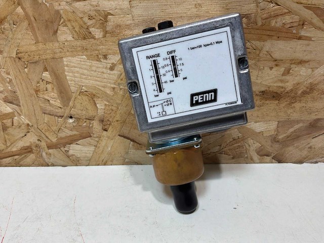 Penn p48aaa-9120 drukschakelaar 0,2-4bar - afbeelding 2 van  8