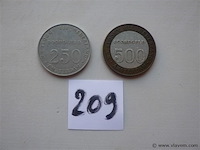 Penningen boordgeld amsterdam - 250 en 500 - afbeelding 1 van  3