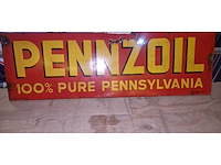 Pennzoil - emaillebord - afbeelding 2 van  7