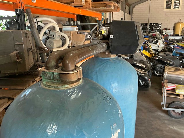 Pentair 9500 sxt duplex waterontharder (2 x 200l) - afbeelding 3 van  9