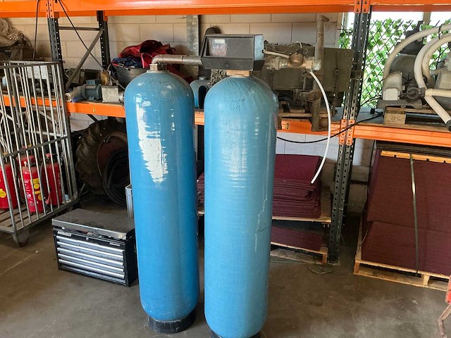 Pentair 9500 sxt duplex waterontharder (2 x 200l) - afbeelding 2 van  9
