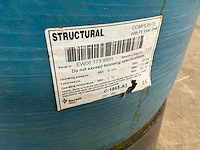 Pentair c-1865 252 ltr verticale opslagtank - afbeelding 5 van  5