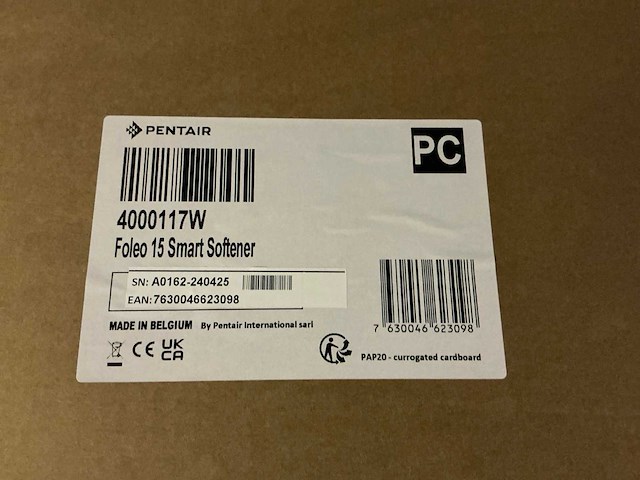 Pentair foleo 15 waterontharder - afbeelding 6 van  6