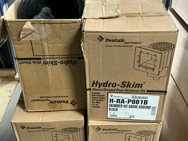 Pentair hydro-skim ( zwart ) aanbouwskimmer 15 stuks - afbeelding 2 van  3