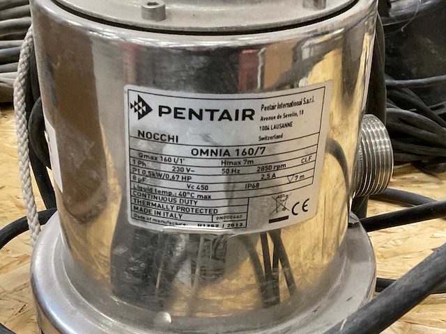 Pentair omnia 160/7 dompelpomp - afbeelding 2 van  2