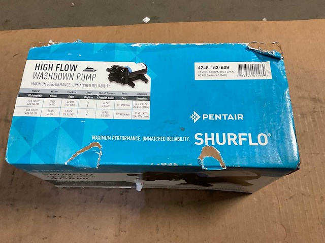 Pentair pro blaster ll fresh water pomp - afbeelding 3 van  3