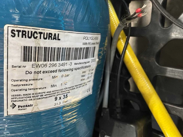 Pentair structural 9×35 waterontharder - afbeelding 6 van  6