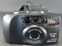 Pentax espio 738 analoge compactcamera met een 38-70mm zoomlens - afbeelding 2 van  5