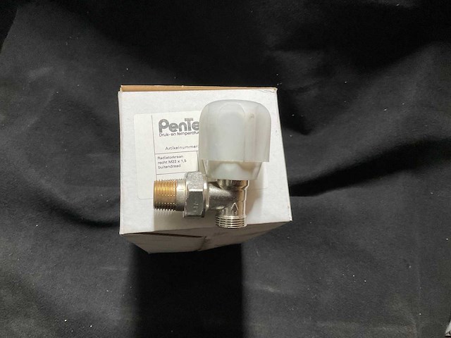 Pentec radiatorkraan 1541.1.10-01 (30x) - afbeelding 2 van  3