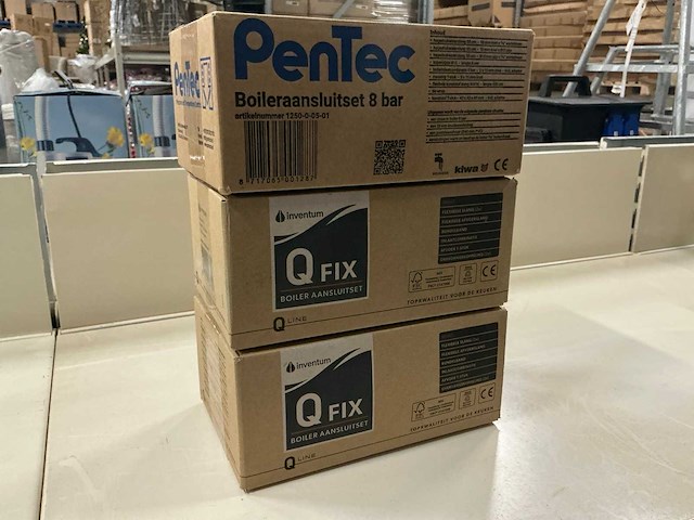 Pentec&inventum boileraansluitsets (3x) - afbeelding 1 van  1