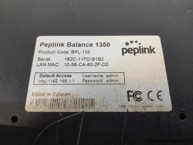 Peplink balance 1350 multi-wan router - afbeelding 3 van  3