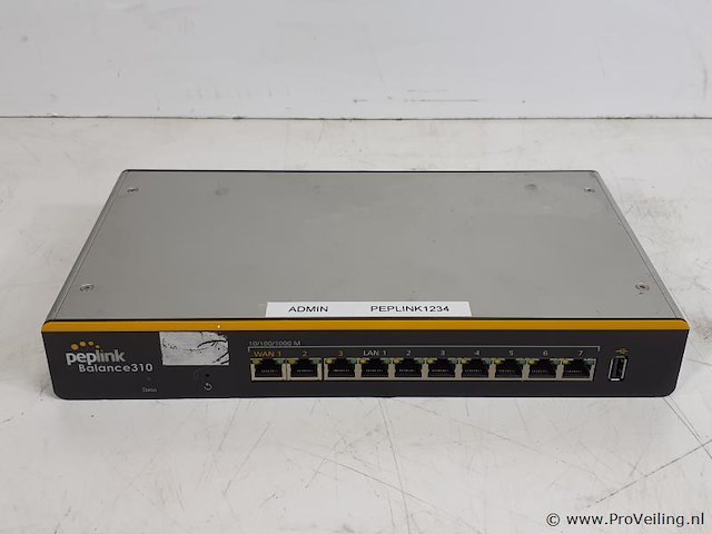 Peplink balance 310 router - bpl-310 - afbeelding 1 van  3
