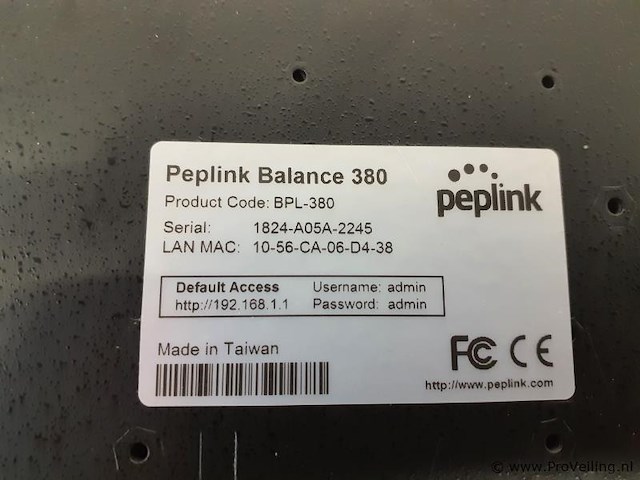 Peplink balance 380 multi-wan router - afbeelding 4 van  4
