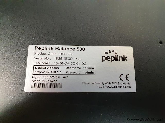 Peplink balance 580 multi-wan router - afbeelding 3 van  3