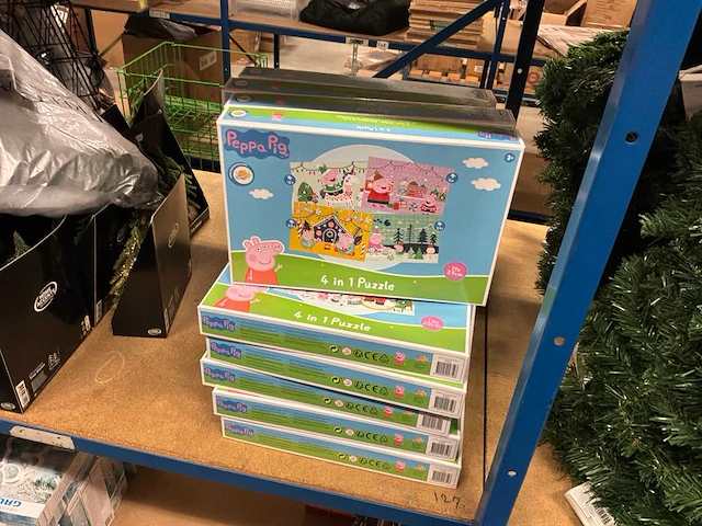 Peppa pig puzzel (19x) - afbeelding 2 van  2