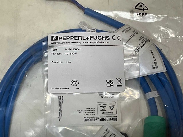Pepperl+fuchs nj5-18gk-n inductieve sensor - afbeelding 3 van  3