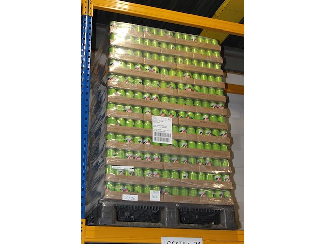 Pepsi zero cherry flavor. 6 trays a 24 blikken 0,33l. totaal 144 blikken. tht 2-26. bod is inclusief 21,6 e... - afbeelding 2 van  2