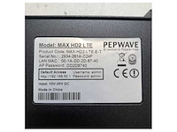 Pepwave dual 4g lte mobile router - max-hd2-lte-e-t - afbeelding 8 van  9