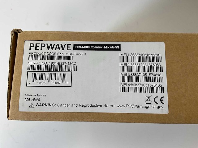 Pepwave (exm-mbx-t4-5gn) network switch component fabric module (new) - afbeelding 2 van  8