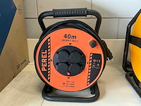 Perel 40m haspel h07rn-f - afbeelding 1 van  2