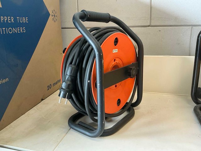Perel 40m haspel h07rn-f - afbeelding 2 van  2