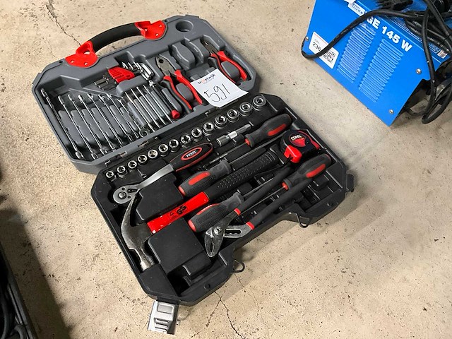 Perel handgereedschap set - afbeelding 1 van  4