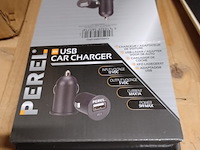 Perel usb car chager aantal 24 stuks. - afbeelding 2 van  5