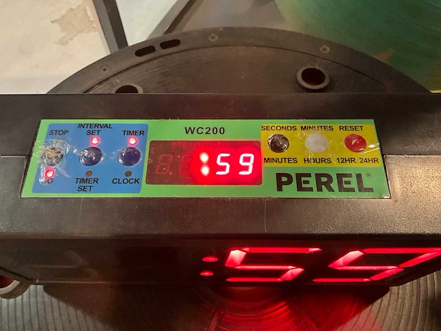 Perel wc200 interval klok - afbeelding 3 van  5